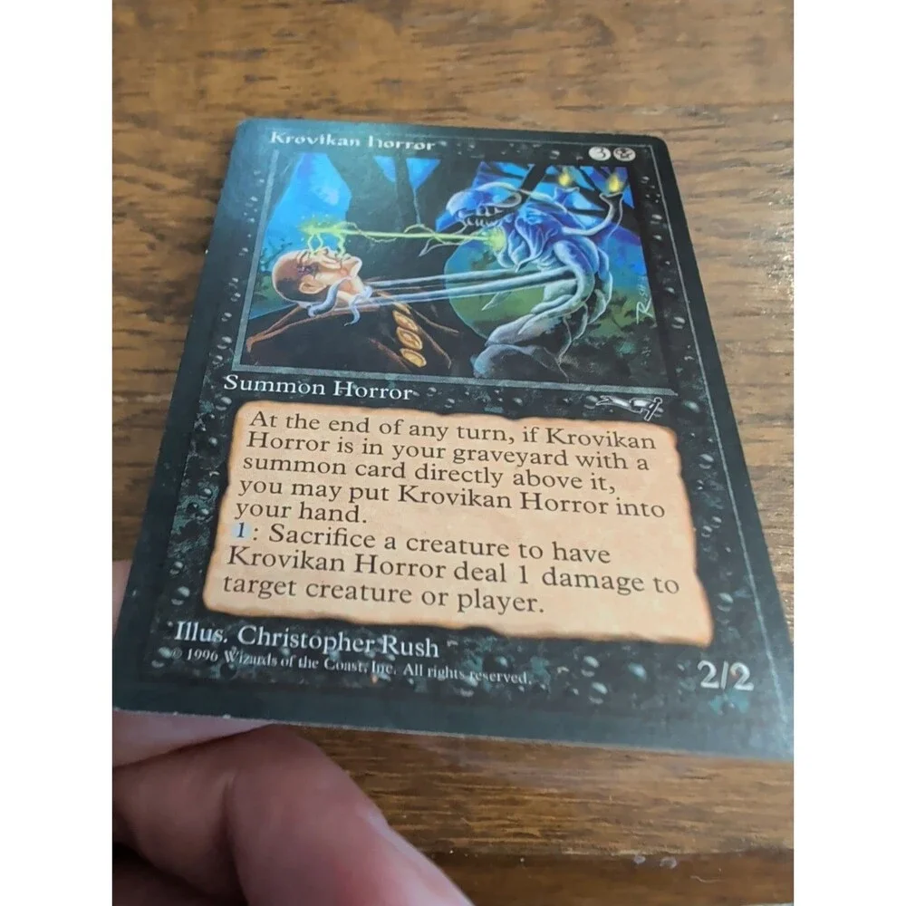 Krovikan Horror Alliances LP MTG Magic the Gathering